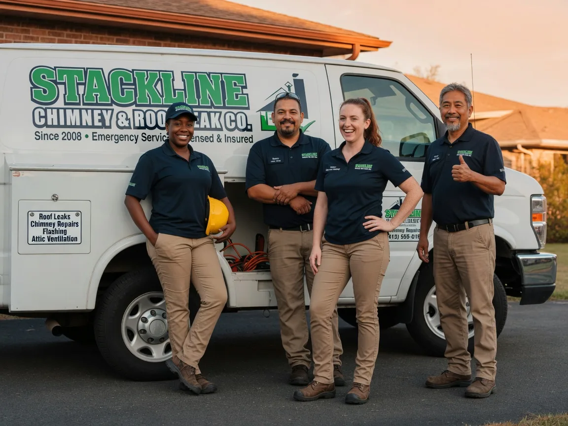Chimney flashing repair company in Byron, NE